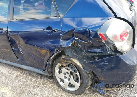 2009 Pontiac Vibe z USA, uszkodzony, nr VIN 5Y2SL67859Z458396